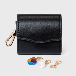 NWT A New Day AirPod case & Semi Precious Charm Set Case - Gift Set Gift Idea